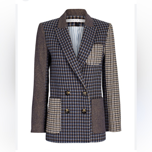 Veronica Beard Jackets & Blazers - NWT Veronica Beard Mixed Tweed Blazer Size 14